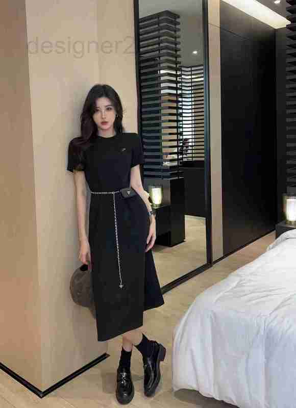 Basic & Casual Dresses designer 2023 Summer New Round Neck Style Slim Dress OFFH, Black
Basic & Casual Dresses designer 2023 Summer New Round Neck Style Slim Dress OFFH, Black