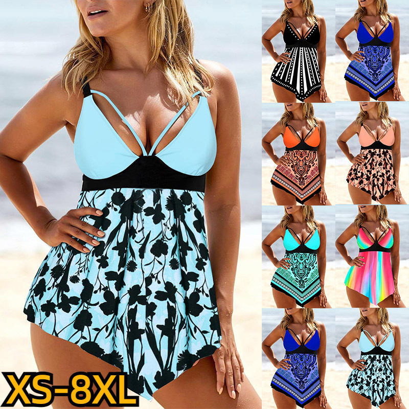 Men's Swimwear 2023 Women's Fashion High Waist Swimsuit Summer Female Two Piece Monokini Ladies Sexy Tankini Design Printing Beachwear 230627, Navy blue-8285
Men's Swimwear 2023 Women's Fashion High Waist Swimsuit Summer Female Two Piece Monokini Ladies Sexy Tankini Design Printing Beachwear 230627, Navy blue-8285