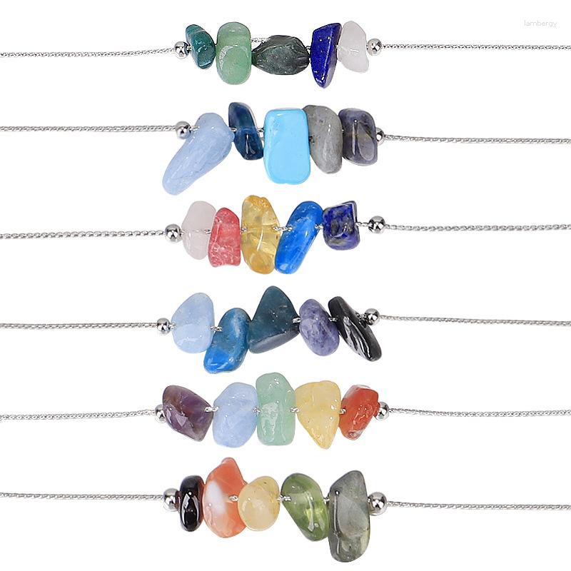 Pendant Necklaces Rainbery Crushed Stone Necklace 12 Zodiacs Beaded Shaped Female Summer Jewelry Gifts
Pendant Necklaces Rainbery Crushed Stone Necklace 12 Zodiacs Beaded Shaped Female Summer Jewelry Gifts