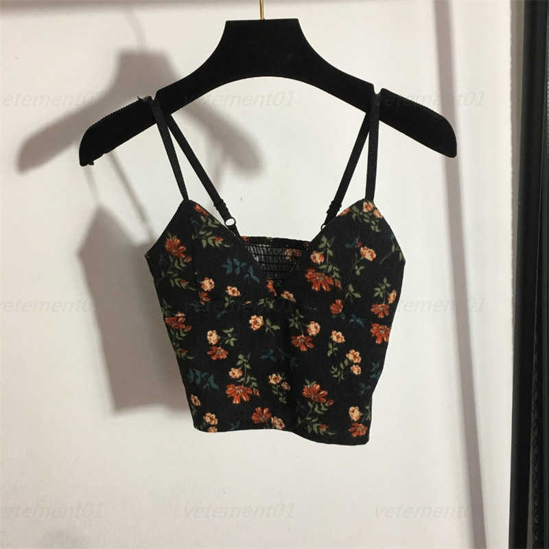Designer Tank Top Womens Summer Hong Kong Style Retro Small Floral Smocked Halter Top Black Small Tank Tops Designers Sexy Tops
Designer Tank Top Womens Summer Hong Kong Style Retro Small Floral Smocked Halter Top Black Small Tank Tops Designers Sexy Tops
