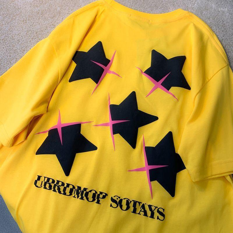 Men' T Shirts Fashion Star Print Y2k T-shirt For Men Yellow Oversize Cotton Hip-hop Graphic Shirt Summer Short Sleeve Tops Comfortable Tee
Men' T Shirts Fashion Star Print Y2k T-shirt For Men Yellow Oversize Cotton Hip-hop Graphic Shirt Summer Short Sleeve Tops Comfortable Tee