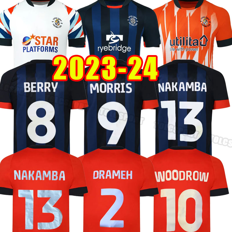23 24 Luton Town CLARK CAMPBELL Mens Soccer Jerseys BURKE NAISMITH BELL DOUGHTY ADEBAYO Home Away 3rd Short Sleeve Football Shirts 2023 2024
23 24 Luton Town CLARK CAMPBELL Mens Soccer Jerseys BURKE NAISMITH BELL DOUGHTY ADEBAYO Home Away 3rd Short Sleeve Football Shirts 2023 2024