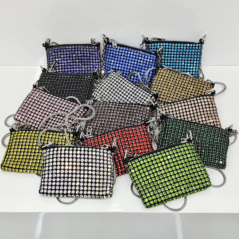 American Rhinestone Bag New Mini Full Diamond Small Card Holder Lipstick Pack Crossbody Handbag
American Rhinestone Bag New Mini Full Diamond Small Card Holder Lipstick Pack Crossbody Handbag