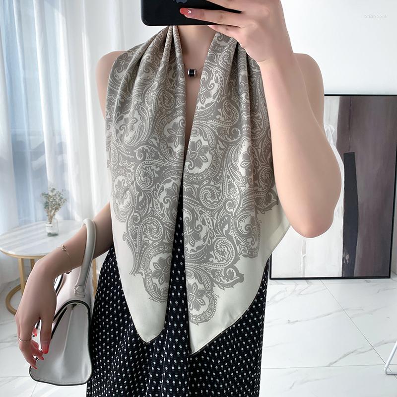 Scarves Spring Women Scarf Quality Shawl Silk Fashion Headscarf Beach Sunscreen Bag 90cm
Scarves Spring Women Scarf Quality Shawl Silk Fashion Headscarf Beach Sunscreen Bag 90cm