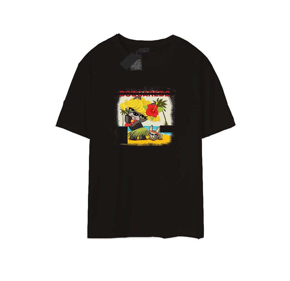 2023 Summer men's and women's fashion and leisure brand temperament Joker soft cartoon letter printed T-shirt size XS - 4XL # LJS49
2023 Summer men's and women's fashion and leisure brand temperament Joker soft cartoon letter printed T-shirt size XS - 4XL # LJS49