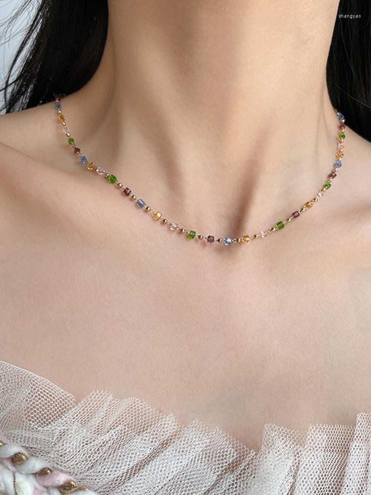 Choker Colored Beaded Necklace For Women Neck Chains Necklaces Boho Colorful Summer Collier Femme Bohemia Jewelry
Choker Colored Beaded Necklace For Women Neck Chains Necklaces Boho Colorful Summer Collier Femme Bohemia Jewelry
