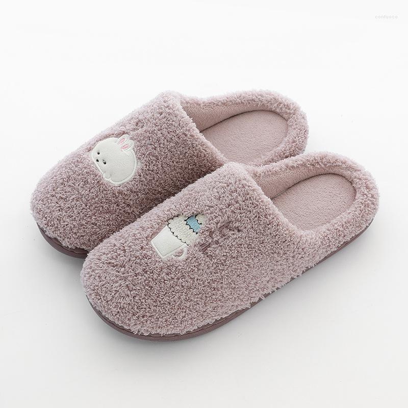 Slippers Cotton Shoes Women's Home Cute Household Plush Winter Indoor Non-Slip Wear-Resistant Couple Men's Warm, Gray
Slippers Cotton Shoes Women's Home Cute Household Plush Winter Indoor Non-Slip Wear-Resistant Couple Men's Warm, Gray