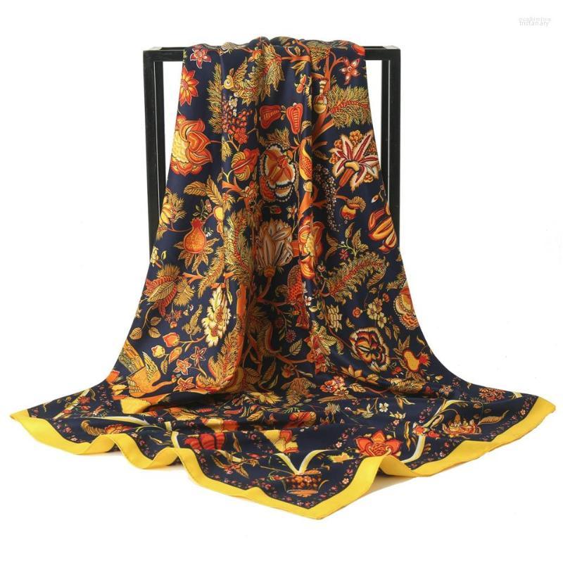 Scarves Brand Tree Of Life Twill Silk Summer Square Scarf Women Hair Band Female Bandana Shawl Wraps Foulard Hijab Headband Neckerchief
Scarves Brand Tree Of Life Twill Silk Summer Square Scarf Women Hair Band Female Bandana Shawl Wraps Foulard Hijab Headband Neckerchief