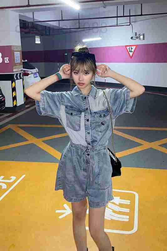 Women' Jumpsuits & Rompers designer 2023 Summer New Style Slim Fit Short Sleeve Jumpsuit XEO3, Peacock blue
Women' Jumpsuits & Rompers designer 2023 Summer New Style Slim Fit Short Sleeve Jumpsuit XEO3, Peacock blue