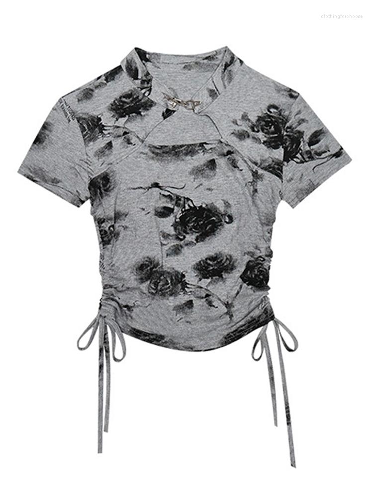 Women' T Shirts Summer Women Harajuku Fashion Grunge Bodycon Short Sleeve T-Shirts Print Tees Stretch Y2k Crop Tops 2000s Streetwear Gyaru, Coffee
Women' T Shirts Summer Women Harajuku Fashion Grunge Bodycon Short Sleeve T-Shirts Print Tees Stretch Y2k Crop Tops 2000s Streetwear Gyaru, Coffee