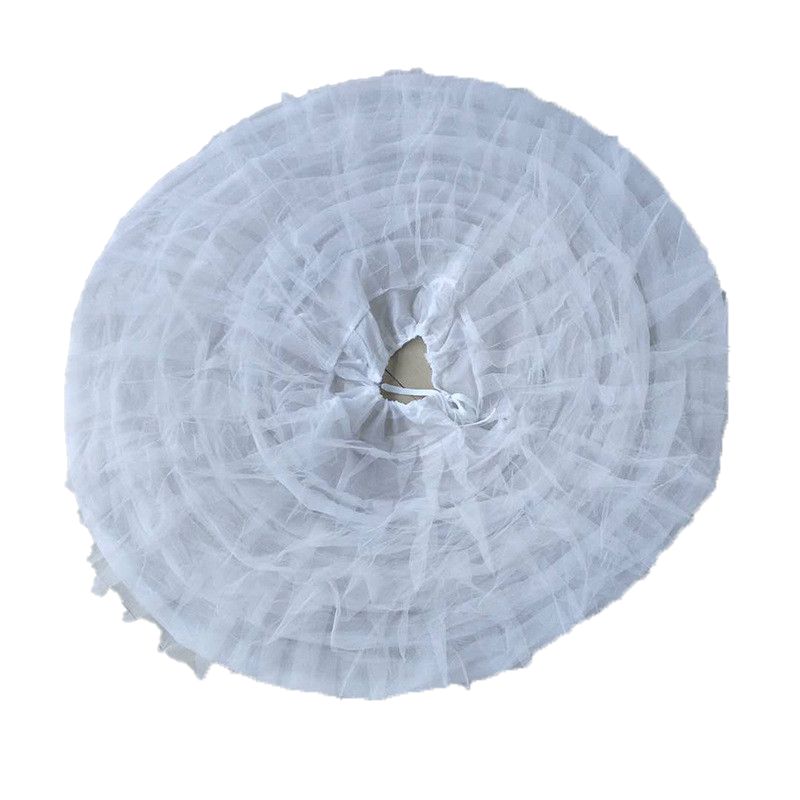 Big White Petticoats Super Puffy Ball Gown Slip Underskirt For Adult Wedding Formal Dress Large 6 Hoops Long Crinoline Brand New
