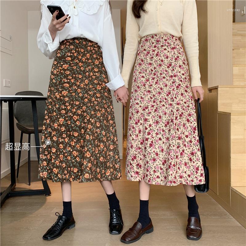 Skirts Long For Women 2023 Korean Version Of The High-waisted Thin Floral Mid-length A-line Skirt Female Girlfriends, Coffee color
Skirts Long For Women 2023 Korean Version Of The High-waisted Thin Floral Mid-length A-line Skirt Female Girlfriends, Coffee color