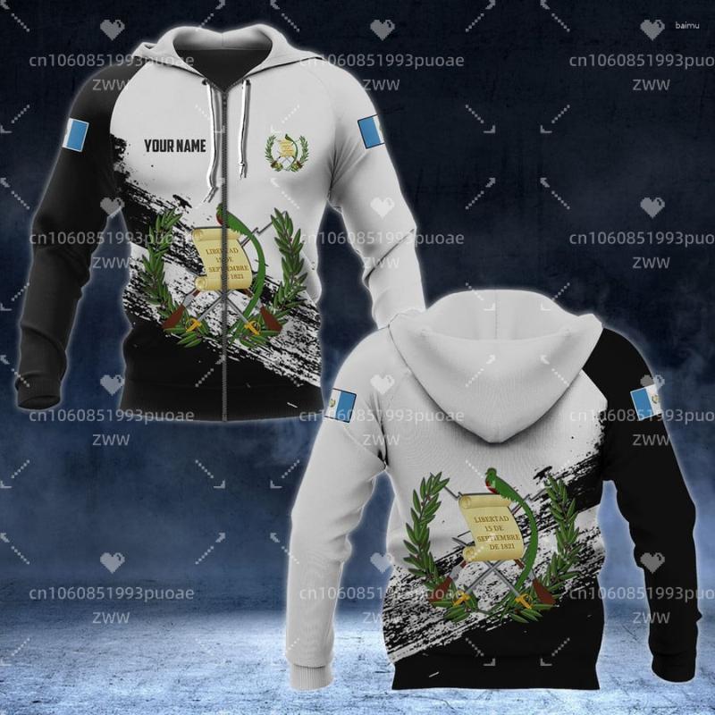 Men' Hoodies 3DPrinted Est Guatemala Flag Custom Name Unique Funny Hrajuku Streetwear Unisex Casual Hoodies/Zip/Sweatshirt, Blue 
Men' Hoodies 3DPrinted Est Guatemala Flag Custom Name Unique Funny Hrajuku Streetwear Unisex Casual Hoodies/Zip/Sweatshirt, Blue