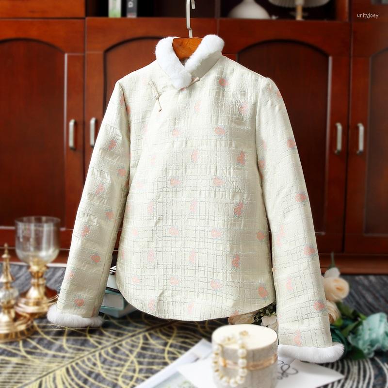 Ethnic Clothing Cheongsam Top Winter 2023 Chinese Style Women Young Thickening Tang Suit Year Qipao Femme 31785
Ethnic Clothing Cheongsam Top Winter 2023 Chinese Style Women Young Thickening Tang Suit Year Qipao Femme 31785