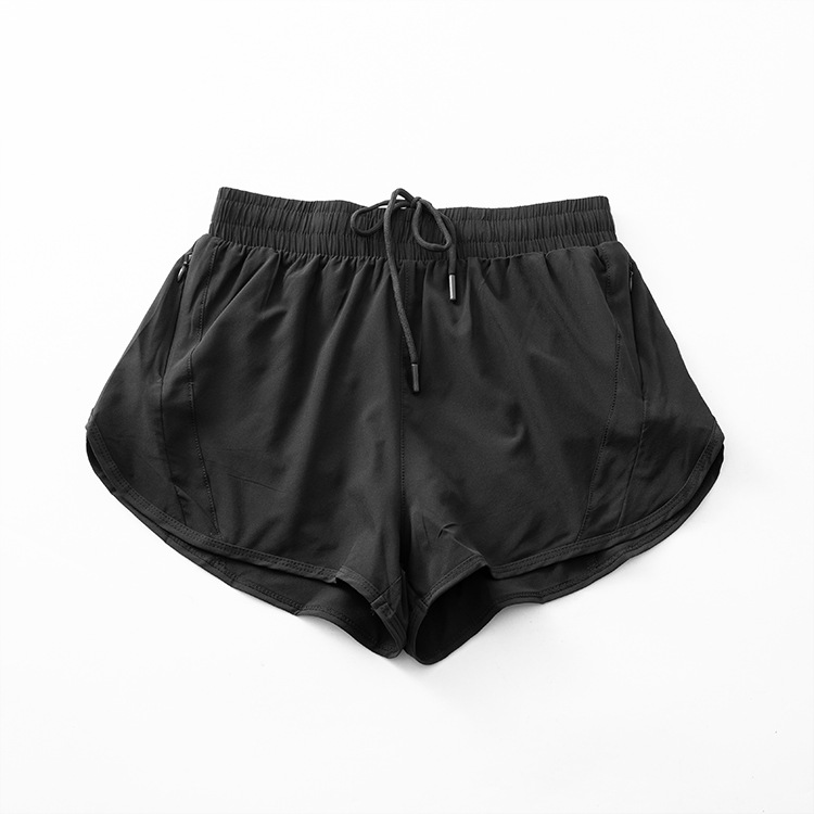 Summer Yoga Hotty Hot Shorts Breathable Quick Drying Sports Underwear Womens Pocket Running Fitness Pants Princess Sportswear Gym Legging lu Q0JF