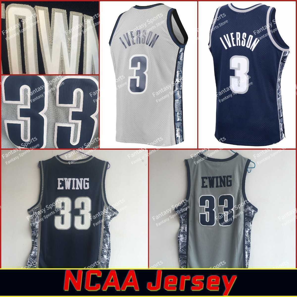 NCAA Georgetown Hoyas Iverson Allen Basketball Jersey 3 Patrick Ewing 33 College University Wears Mens Jerseys Size S-2XL NAVY Gray Quick delivery
NCAA Georgetown Hoyas Iverson Allen Basketball Jersey 3 Patrick Ewing 33 College University Wears Mens Jerseys Size S-2XL NAVY Gray Quick delivery