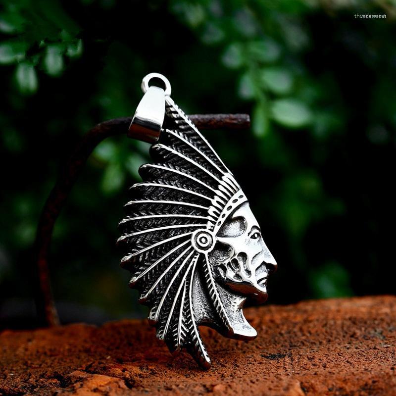 Chains Vintage Style Stainless Steel Men Women Necklaces Pendants Chain Punk Aboriginal Jewelry Creativity Gift Wholesale
Chains Vintage Style Stainless Steel Men Women Necklaces Pendants Chain Punk Aboriginal Jewelry Creativity Gift Wholesale