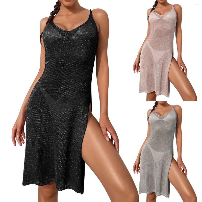 Women's Swimwear Sexy Knitted Cutout Bikini Cover Up For The Beach Out Of Sun, Black
Women's Swimwear Sexy Knitted Cutout Bikini Cover Up For The Beach Out Of Sun, Black