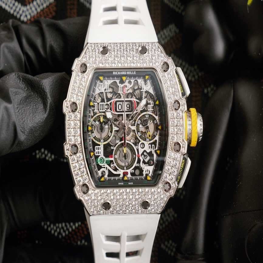 Fantastic Diamond R i c h a r d Luxury Super style Male wrist watches RM11 RM11-03 XVP4 designer High-end quality bust down bezel uhr for men waterproof 7SLZ, Black
Fantastic Diamond R i c h a r d Luxury Super style Male wrist watches RM11 RM11-03 XVP4 designer High-end quality bust down bezel uhr for men waterproof 7SLZ, Black