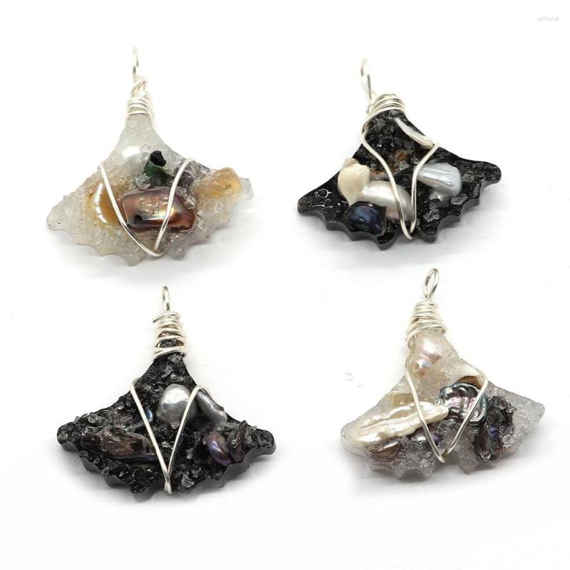 Pendant Necklaces Natural Freshwater Pearl Charm Wrap Semi Precious Scallops For Jewelry Making DIY Accessories Handmade Necklace 27x30mm
Pendant Necklaces Natural Freshwater Pearl Charm Wrap Semi Precious Scallops For Jewelry Making DIY Accessories Handmade Necklace 27x30mm