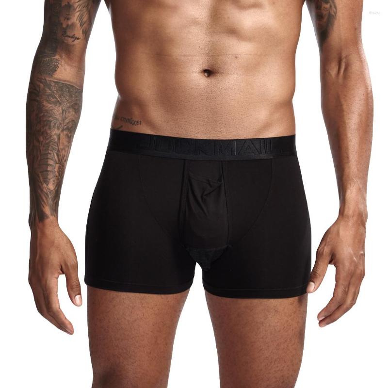Underpants Breathable Men's Solid Comf Soft Sexy Pouch Underwear Boxer Trunk Absorbent Sweat Shorts Cueca, Dark gray
Underpants Breathable Men's Solid Comf Soft Sexy Pouch Underwear Boxer Trunk Absorbent Sweat Shorts Cueca, Dark gray