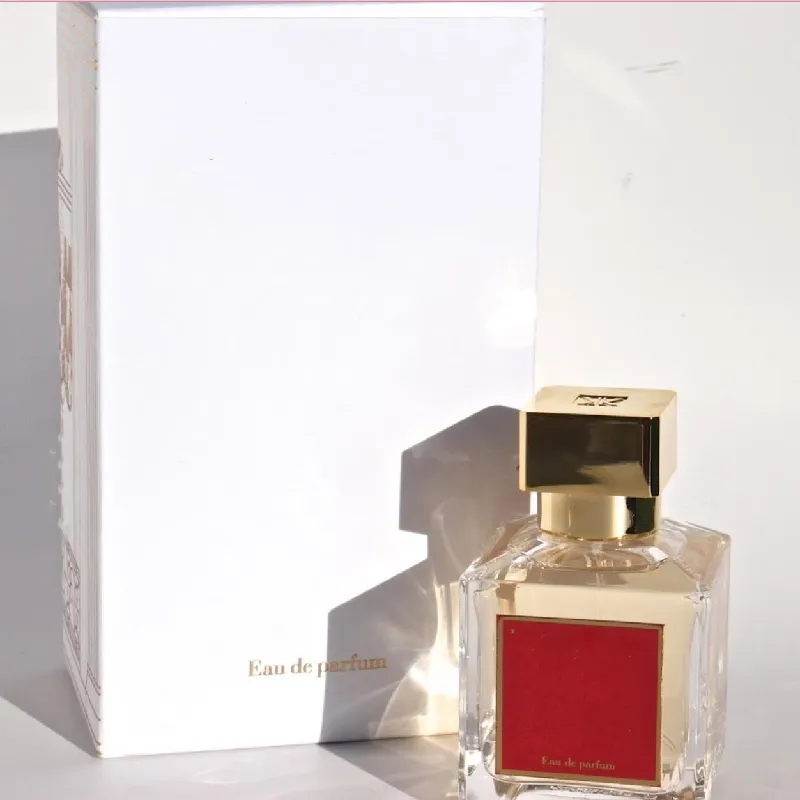 cologne Perfume 70ml Maison Bacarat Rouge Extrait Eau De Parfum Paris Fragrance Man Woman Cologne Spray 2.4fl.oz Long Lasting Smell fast shi
cologne Perfume 70ml Maison Bacarat Rouge Extrait Eau De Parfum Paris Fragrance Man Woman Cologne Spray 2.4fl.oz Long Lasting Smell fast shi
