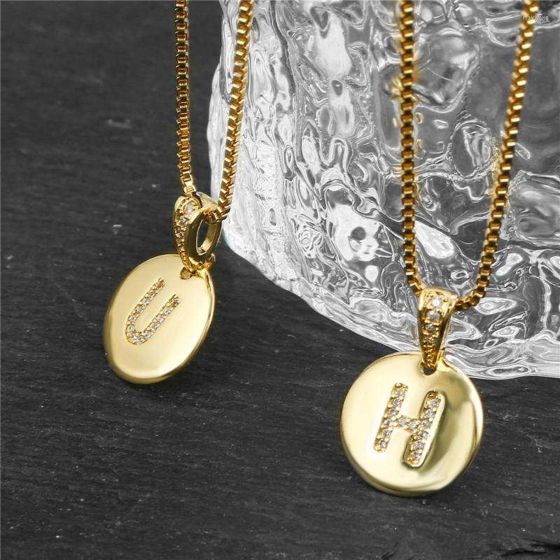 Pendant Necklaces Cubic Zircon Initial Letter Necklace For Women Gold Color 26 Letters Copper CZ Alphabet Jewelry
Pendant Necklaces Cubic Zircon Initial Letter Necklace For Women Gold Color 26 Letters Copper CZ Alphabet Jewelry