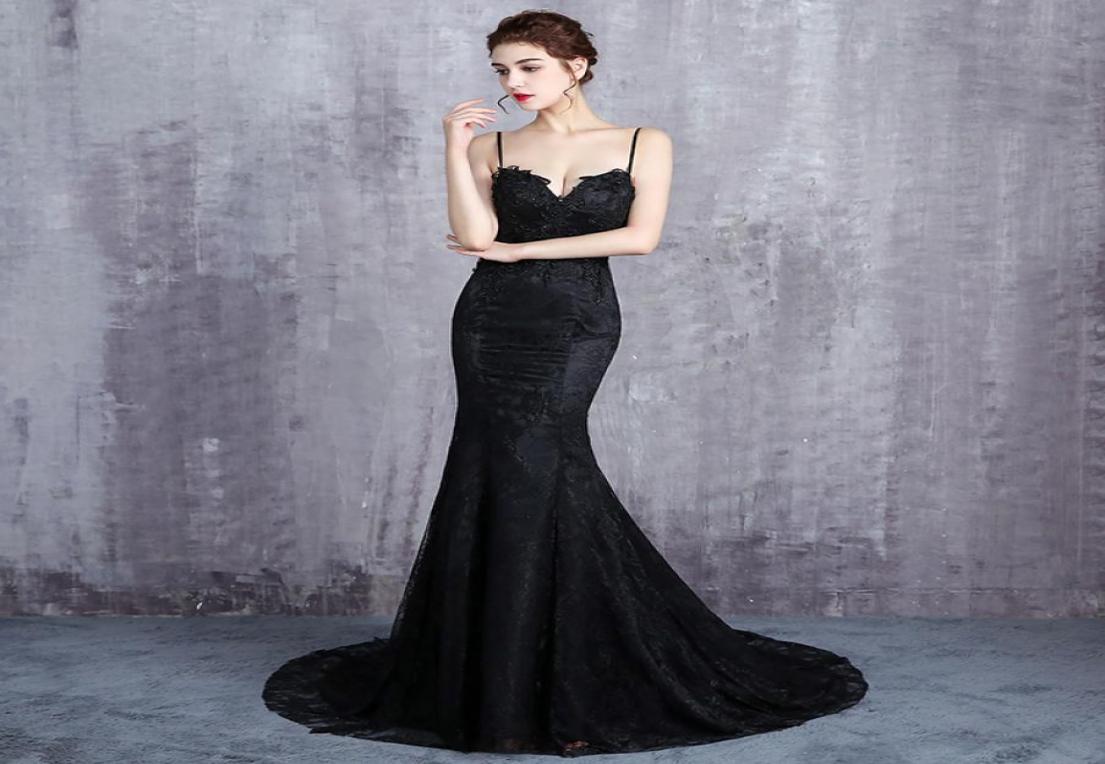 Black Mermaid Lace LongWedding Dresses With Straps Open Back Women Modern Non White Reception Gowns Simple Elegant Custom Made2319349
Black Mermaid Lace LongWedding Dresses With Straps Open Back Women Modern Non White Reception Gowns Simple Elegant Custom Made2319349