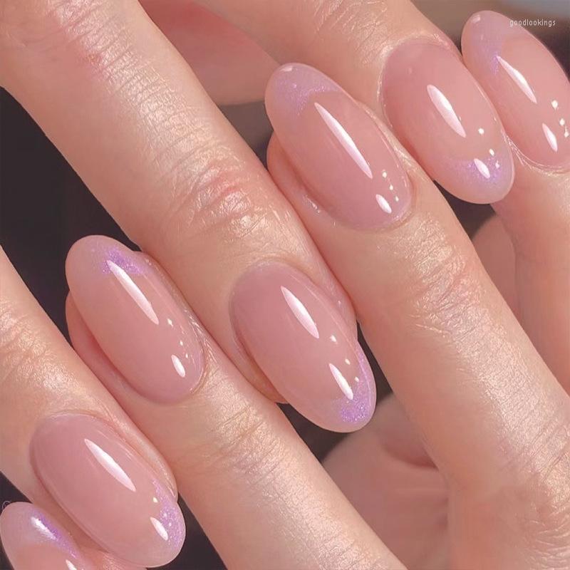 False Nails 24Pcs Short Round Fake Finished Product Matte Glitter Flower Line Pattern Press On Artificial Nail Art Flash Dril, Jp2483
False Nails 24Pcs Short Round Fake Finished Product Matte Glitter Flower Line Pattern Press On Artificial Nail Art Flash Dril, Jp2483