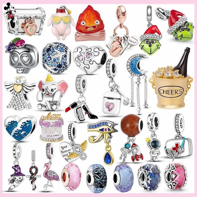 For pandora charm 925 silver beads charms Cake Beer Barrel Heart Skull French fries Glass charm set
For pandora charm 925 silver beads charms Cake Beer Barrel Heart Skull French fries Glass charm set