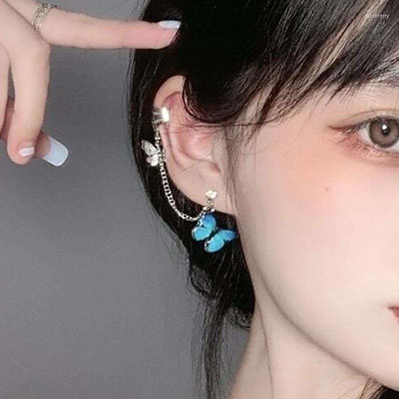 Stud Earrings Butterfly Fashion Tassel Long Ear Clip Jewelry Holiday Clips Girlfriend Gifts Earring Women
Stud Earrings Butterfly Fashion Tassel Long Ear Clip Jewelry Holiday Clips Girlfriend Gifts Earring Women