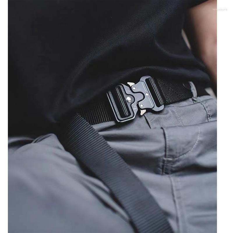 Belts Automatic Buckle Nylon Belt Male Army Tactical Cummerbunds High Quality Strap For Women Luxury Designer Brand, Black
Belts Automatic Buckle Nylon Belt Male Army Tactical Cummerbunds High Quality Strap For Women Luxury Designer Brand, Black