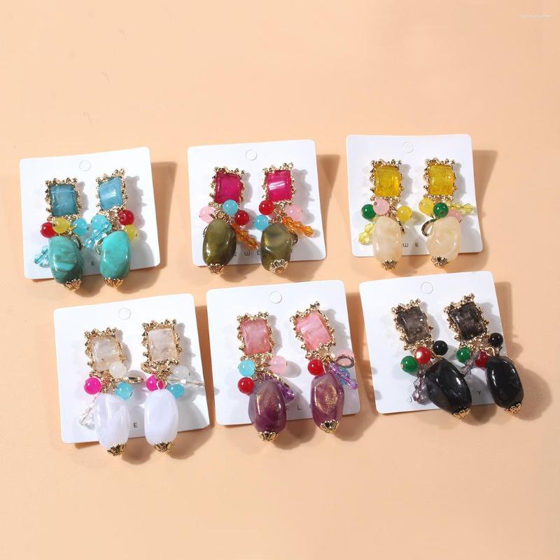 Dangle Earrings Ins 2023 Odd Trendy Personalized For Women Colorful Jewelry Handmade From Gem Alloy Resin Creative Niche Gifts
Dangle Earrings Ins 2023 Odd Trendy Personalized For Women Colorful Jewelry Handmade From Gem Alloy Resin Creative Niche Gifts