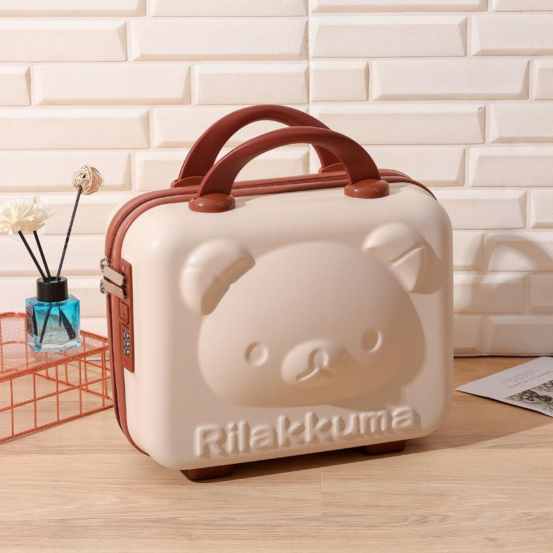 Suitcases 14 Inch Handheld Zipper Luggage PC Waterproof Portable Mini Storage Boxes With Password Lock Makeup Suitcase
Suitcases 14 Inch Handheld Zipper Luggage PC Waterproof Portable Mini Storage Boxes With Password Lock Makeup Suitcase
