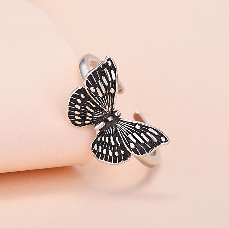 Wedding Rings Exaggerated Gothic Butterfly For Women Charm Engagement Jewelry Girls Open Finger Knuckle 2023
Wedding Rings Exaggerated Gothic Butterfly For Women Charm Engagement Jewelry Girls Open Finger Knuckle 2023