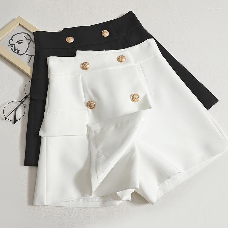 Women' Shorts Fashion Women Skirts 2023 Spring Summer High Waist Double Breasted Office Lady, Black
Women' Shorts Fashion Women Skirts 2023 Spring Summer High Waist Double Breasted Office Lady, Black