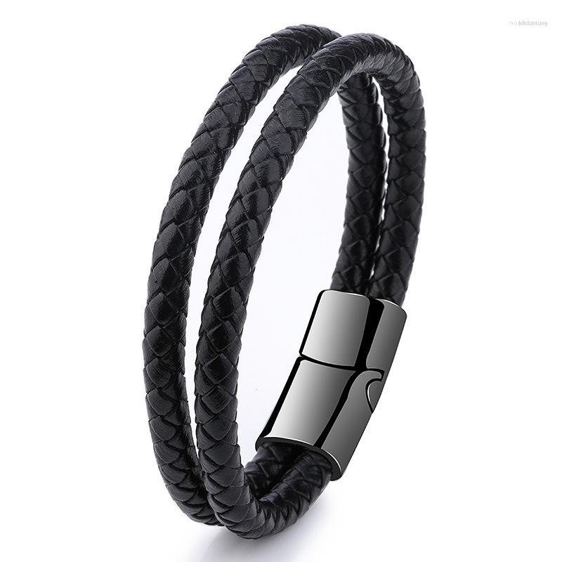 Link Bracelets Multi-color Ethnic Style Double-layer Handwoven Men's Red Stainless Steel Bracelet Brown Leather Gift
Link Bracelets Multi-color Ethnic Style Double-layer Handwoven Men's Red Stainless Steel Bracelet Brown Leather Gift