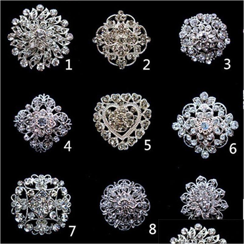Pins Brooches Pins Plated Sier Tone Clear Rhinestone Crystal Brooch Flower Girls Cor Fashion Wedding Bridal Bouquet Brooche Dhgarde Dhakd
Pins Brooches Pins Plated Sier Tone Clear Rhinestone Crystal Brooch Flower Girls Cor Fashion Wedding Bridal Bouquet Brooche Dhgarde Dhakd