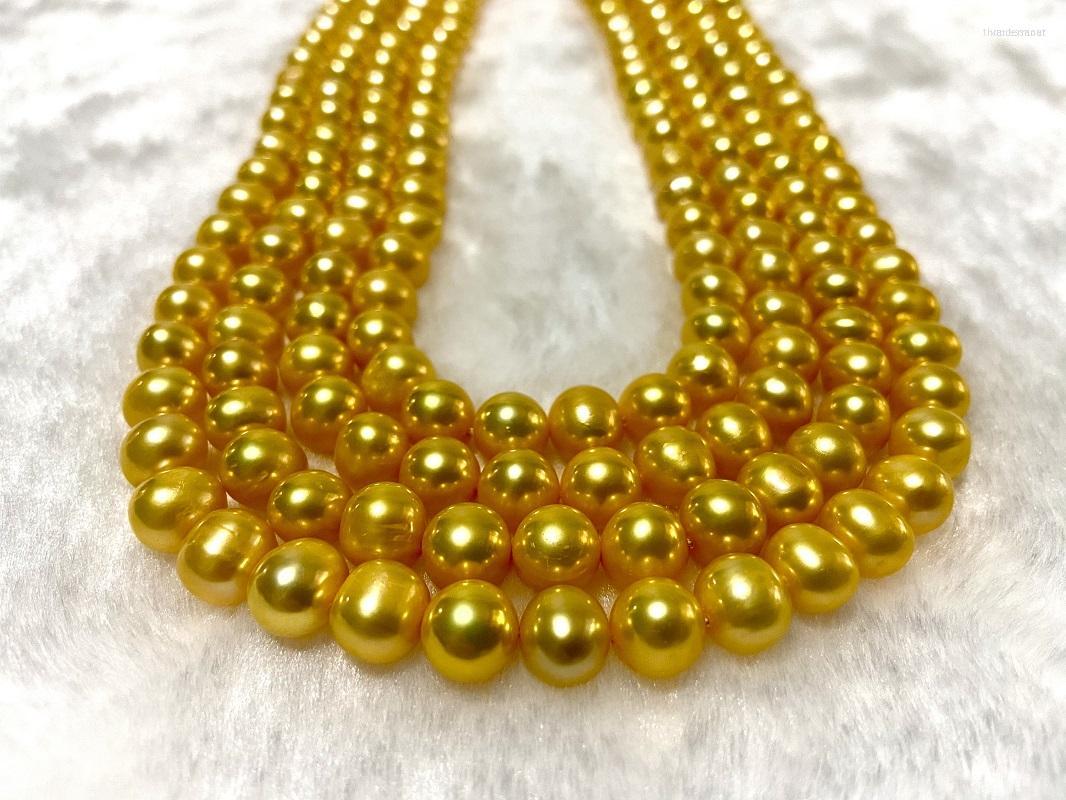 Chains Classic 8-9mm Pearl Necklace For Women Goden Genuine Fashion Sterling Silver Jewelry Party Gifts
Chains Classic 8-9mm Pearl Necklace For Women Goden Genuine Fashion Sterling Silver Jewelry Party Gifts