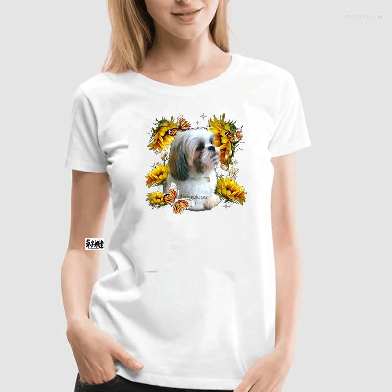Women's T Shirts T-Shirts Dog Shirt Shihtzu And Flower T-Shirt Gift For Men Women, Black(women)
Women's T Shirts T-Shirts Dog Shirt Shihtzu And Flower T-Shirt Gift For Men Women, Black(women)