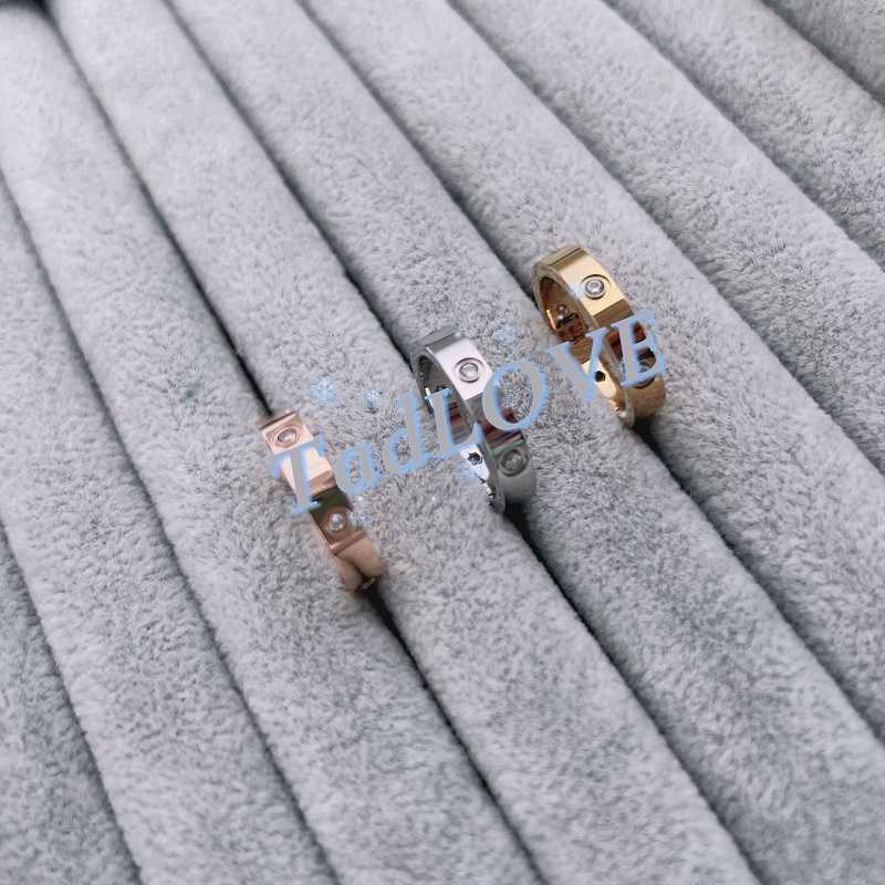 Designer New Men's and Women's Love Classic 6 Diamond 3 Single 18K Rose Gold Wedding Ring Couple
Designer New Men's and Women's Love Classic 6 Diamond 3 Single 18K Rose Gold Wedding Ring Couple