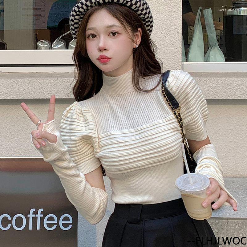 Women's Sweaters Chic Korean Femme Tops Women Fashion 2023 Janpan Girls Design Basic Wear Jumpers Solid Knitted Pullovers Short, Black
Women's Sweaters Chic Korean Femme Tops Women Fashion 2023 Janpan Girls Design Basic Wear Jumpers Solid Knitted Pullovers Short, Black