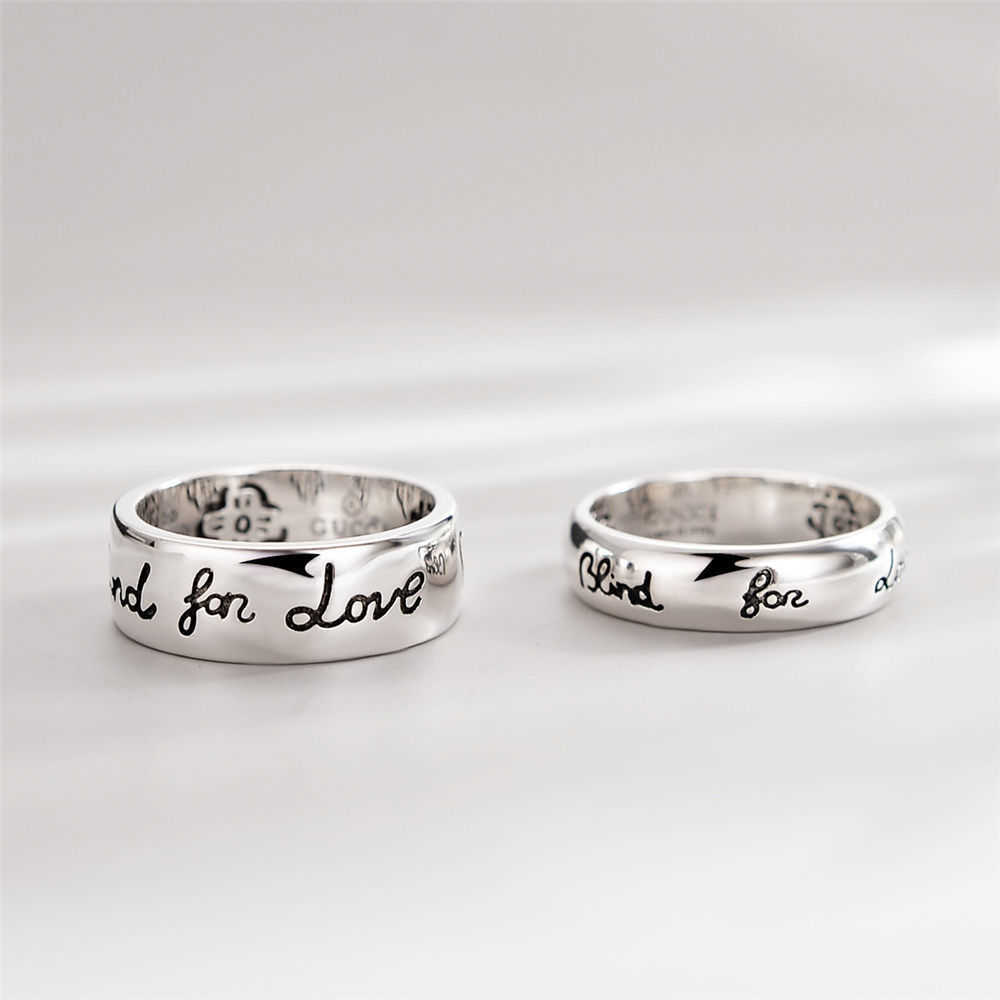 Double Couple Love Fearless Thai Silver Heart Eye Flower Bird Letter Men's and Women's Ring
Double Couple Love Fearless Thai Silver Heart Eye Flower Bird Letter Men's and Women's Ring