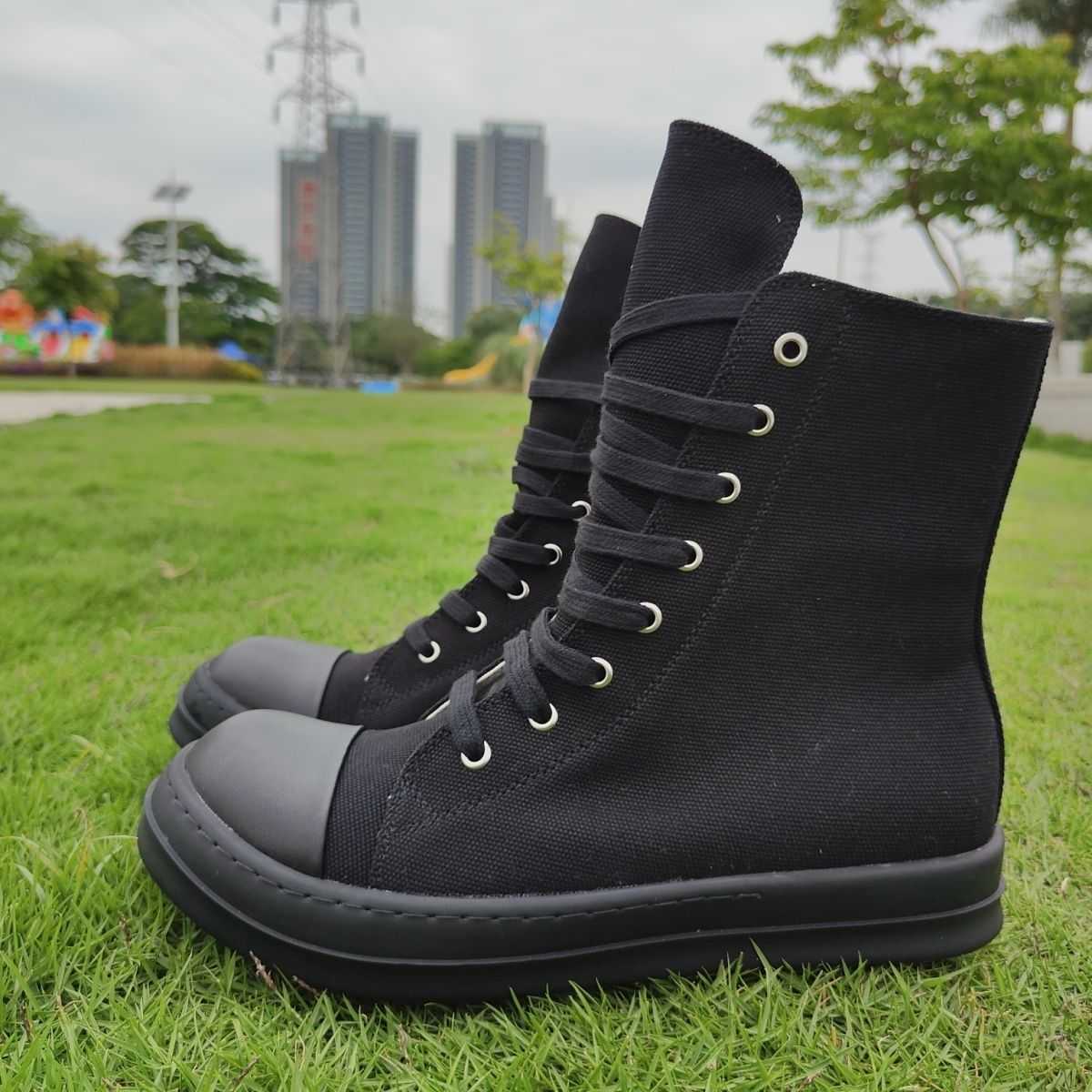 rick RO High Top Shoes for MenS pringa ndA utumnM ragranceT hickS oleC anvasS hoesIn creasingHe ightVer satileSho rtBoo tsfor Fou rSea sonsWome nCasua lBoard Shoes, Gaobang black cloth head
rick RO High Top Shoes for MenS pringa ndA utumnM ragranceT hickS oleC anvasS hoesIn creasingHe ightVer satileSho rtBoo tsfor Fou rSea sonsWome nCasua lBoard Shoes, Gaobang black cloth head