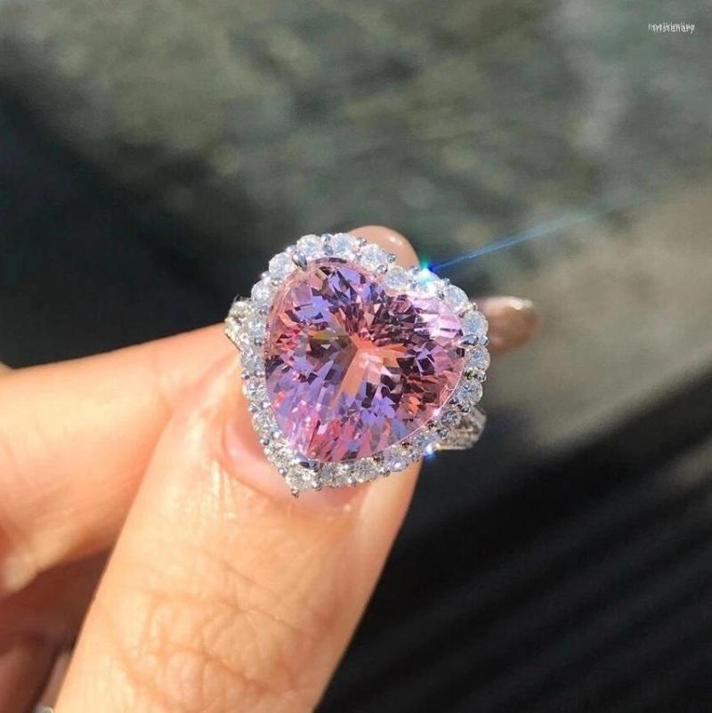 Cluster Rings QLuxury Solitaire Women Heart Engagement Pink Cubic Zirconia Proposal For Girlfriend Anniversary Gift
Cluster Rings QLuxury Solitaire Women Heart Engagement Pink Cubic Zirconia Proposal For Girlfriend Anniversary Gift
