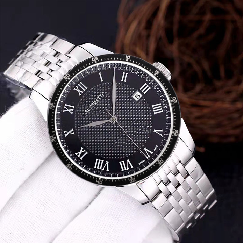 Mens watch designer luxury automatic mechanical watches stainless steel strap casual business wristwatch, C4
Mens watch designer luxury automatic mechanical watches stainless steel strap casual business wristwatch, C4