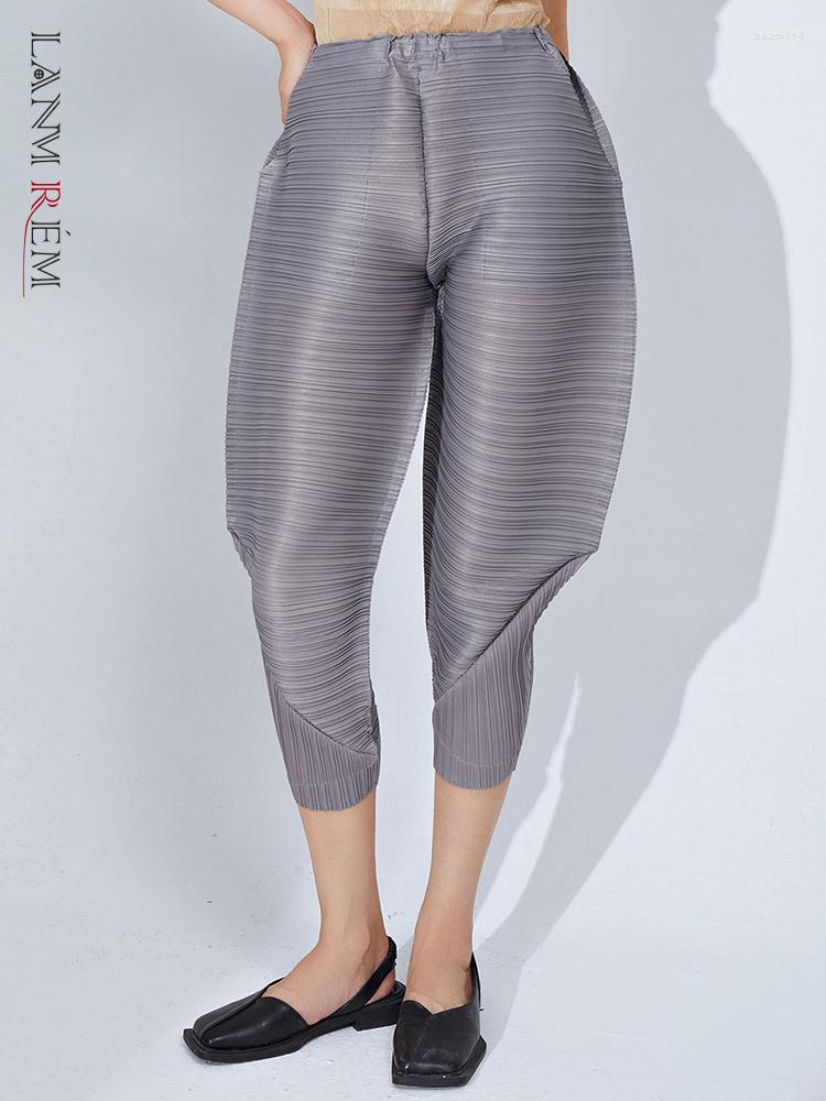 Women's Pants LANMREM Designer Pleated 2 Pieces Set For Women High Elastic Waist Casual Trousers Fashion Clothing 2023 Summer 2YA3497, Black
Women's Pants LANMREM Designer Pleated 2 Pieces Set For Women High Elastic Waist Casual Trousers Fashion Clothing 2023 Summer 2YA3497, Black