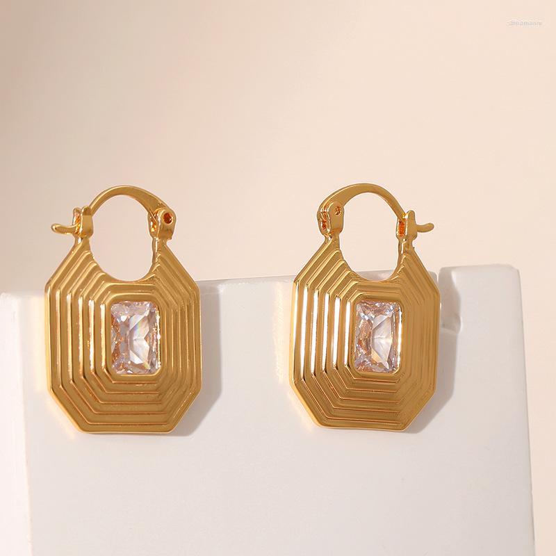 Hoop Earrings Copper Plated 18K Gold Europe And The United States Retro Modeling Inlaid Zirconia Senior Sense Of Celebrity Aristocratic
Hoop Earrings Copper Plated 18K Gold Europe And The United States Retro Modeling Inlaid Zirconia Senior Sense Of Celebrity Aristocratic