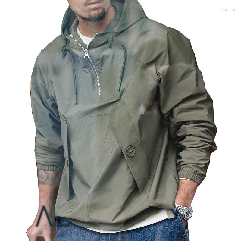 Hunting Jackets 2023 Military Hoodies Spring Summer Men' Jacket Windproof Green Pullover Retro Brand Bad Weather Deck Windbreaker
Hunting Jackets 2023 Military Hoodies Spring Summer Men' Jacket Windproof Green Pullover Retro Brand Bad Weather Deck Windbreaker