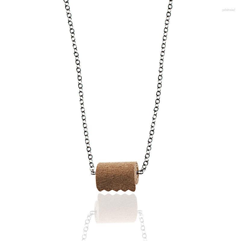 Pendant Necklaces Personality Toilet Roll Paper Charms Necklace 2023 Fashion Creative Jewelry Gift For Women Girls
Pendant Necklaces Personality Toilet Roll Paper Charms Necklace 2023 Fashion Creative Jewelry Gift For Women Girls